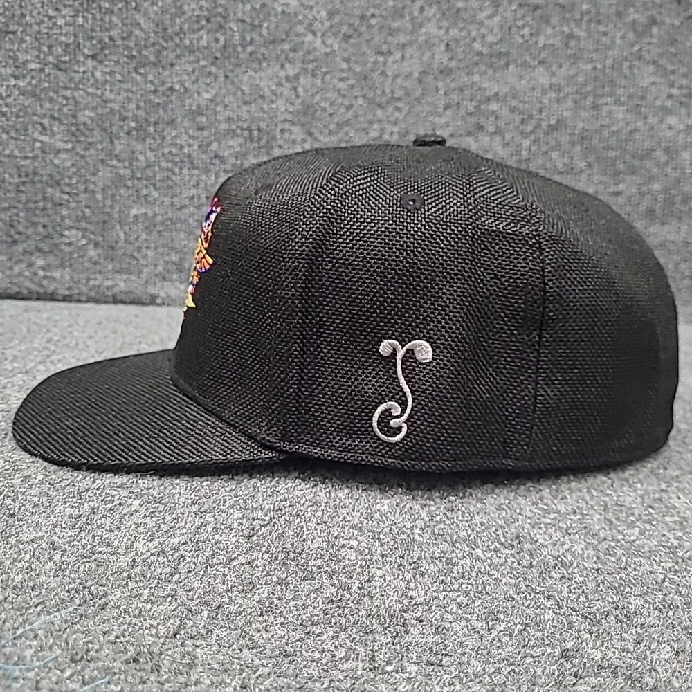 Rick Griffin Hopi Mask Cap Black RARE Grateful Dead 8 1/4" Limited Edition - Picture 5 of 12